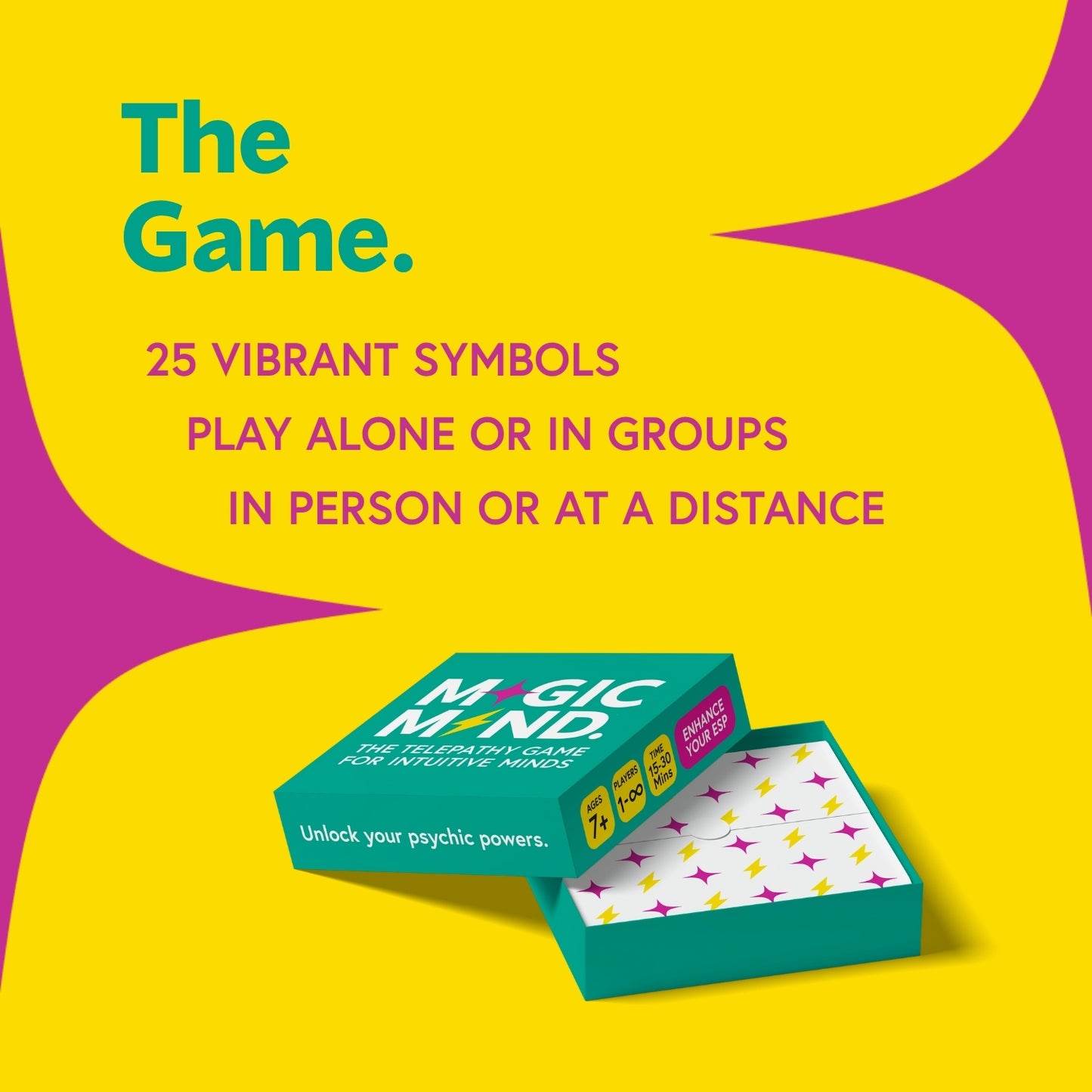 Magic Mind ESP Training Game | Telepathy Cards for Psychic Development (WHOLESALE)