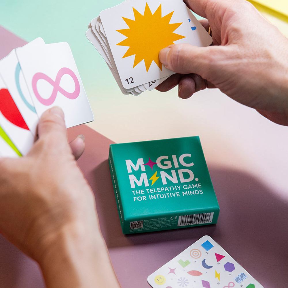 Magic Mind™ Telepathy & Mindsight Cards | Solo Play, Friends & Families