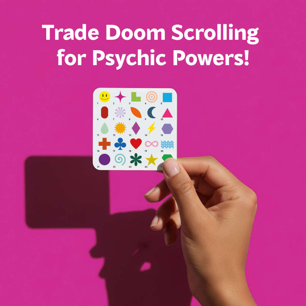 Magic Mind ESP Training Game | Telepathy Cards for Psychic Development