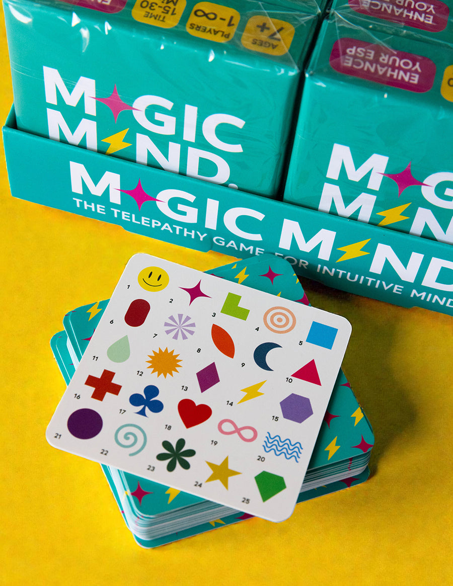 Magic Mind ESP Training Game | Telepathy Cards for Psychic Development (WHOLESALE)